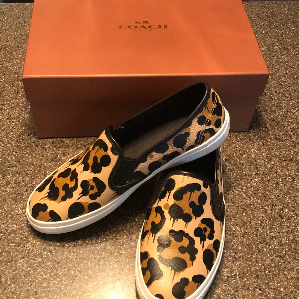Coach slip on “wild beast” sneakers